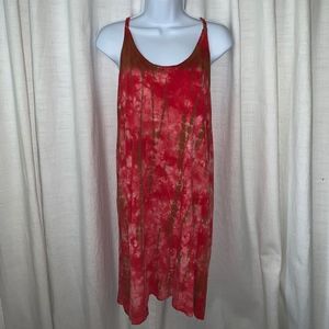 NWOT- Cute Auguka Tie Dye Sun Dress!
